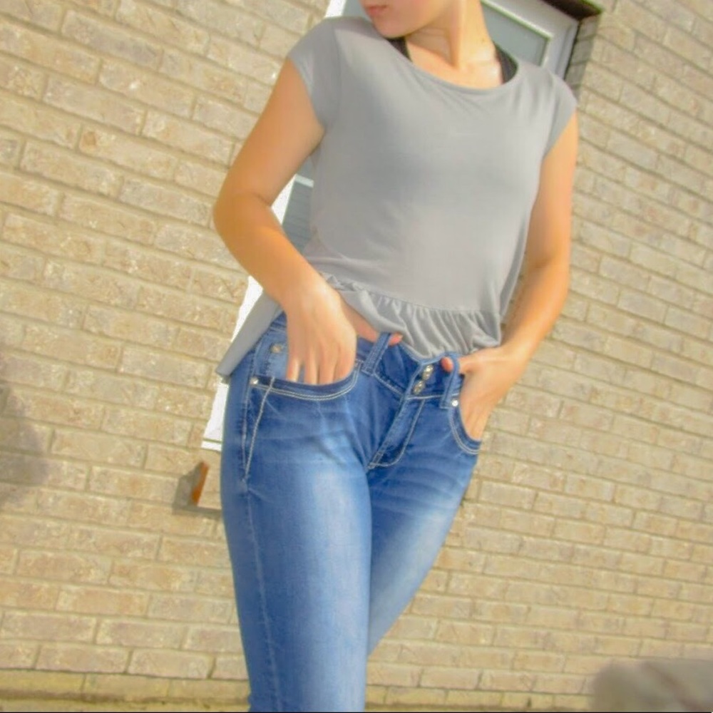 Wallflower Capri Jeans